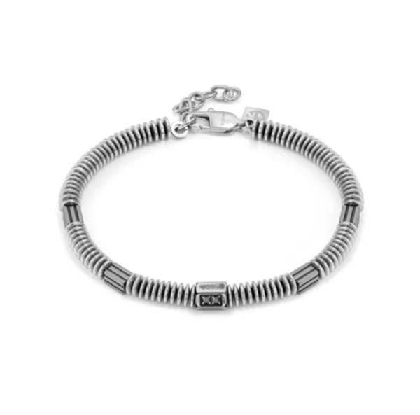 Nomination Mens B-Yond Vintage Effect Bracelet - Stainless Steel